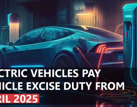 Electric Vehicles to Pay Vehicle Excise Duty from April 2025
