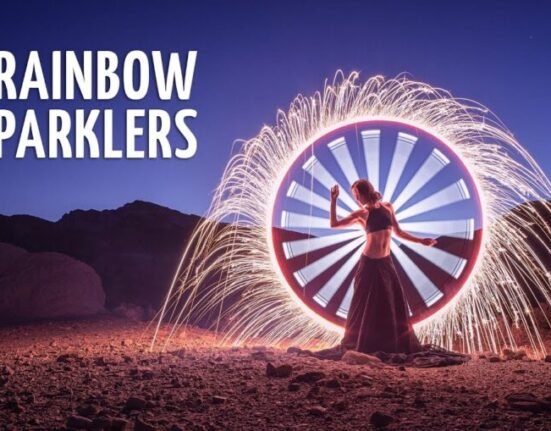 Mesmerizing Rainbow Sparkler designs