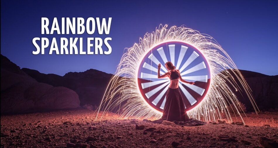Mesmerizing Rainbow Sparkler designs